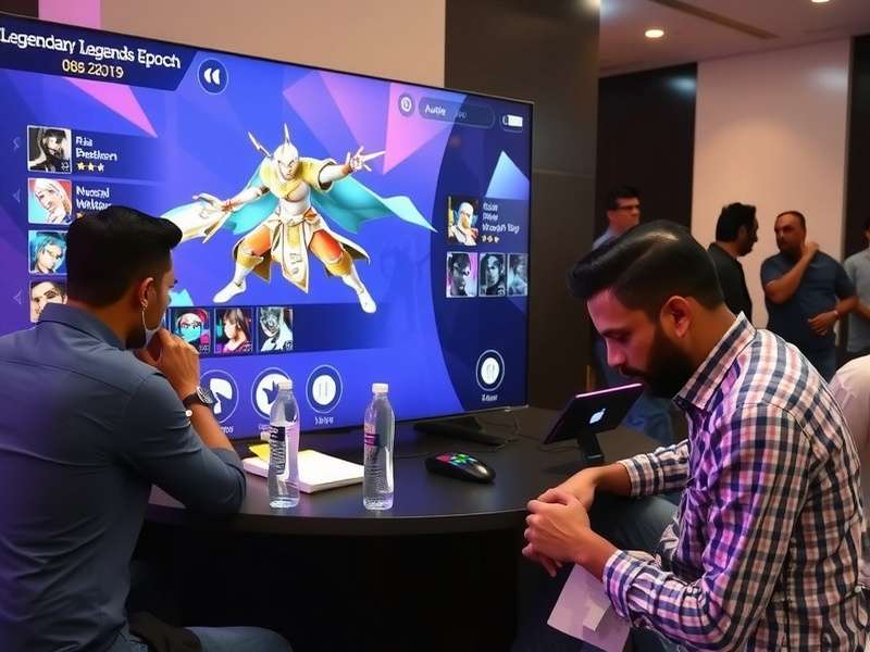 Legendary Legends Epoch gameplay screenshot showing character customization